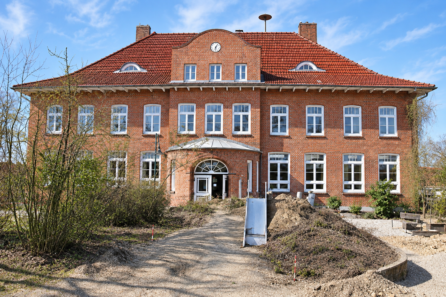 Außenansicht der KiTa Am Wöddel